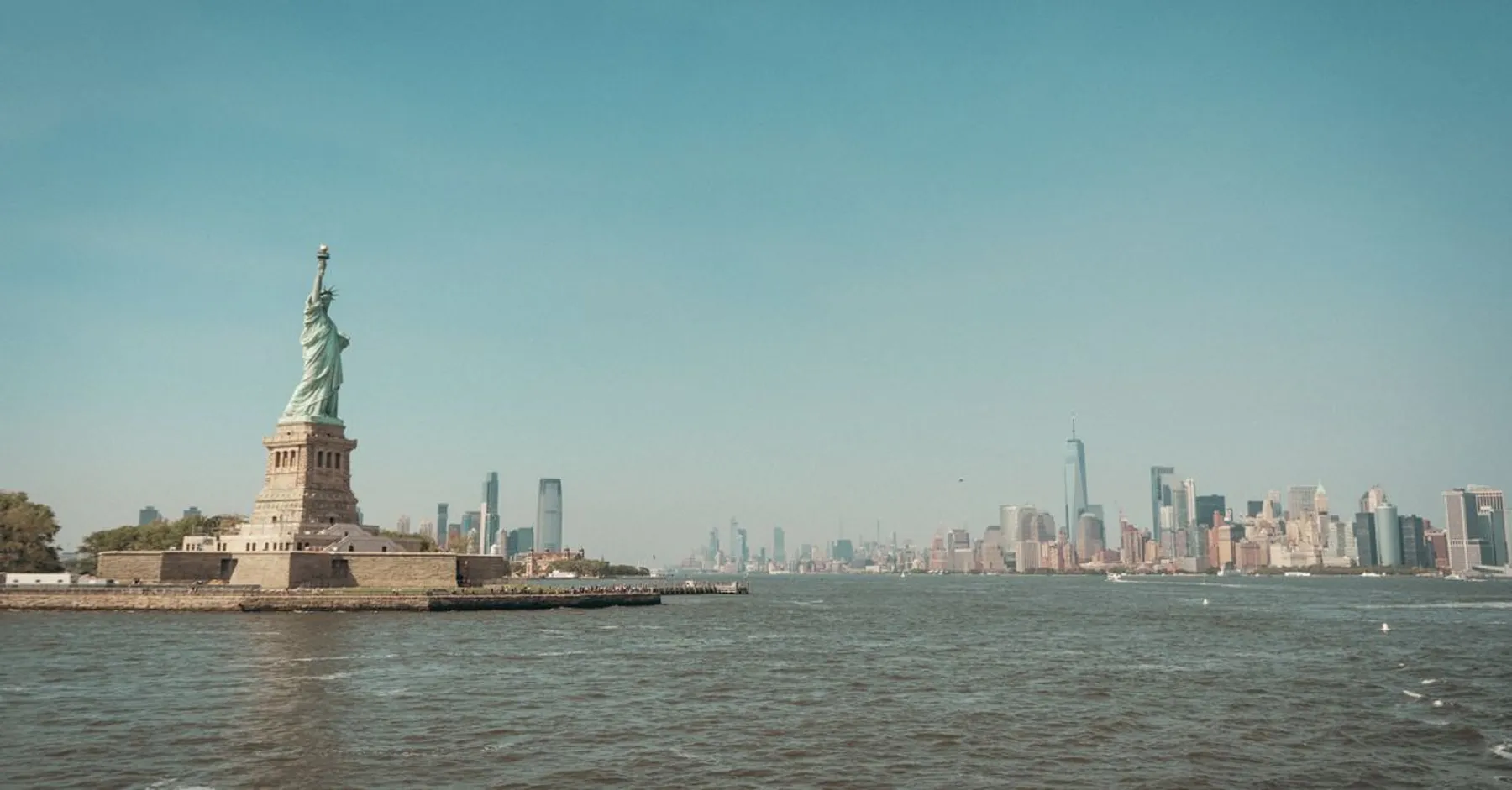 Vue de New York et de Manhattan