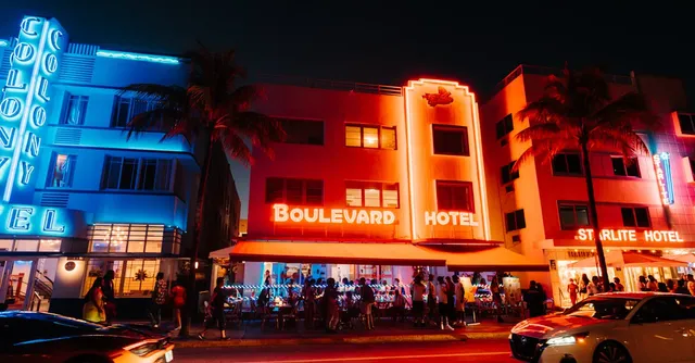 South Beach et Ocean Drive, à Miami