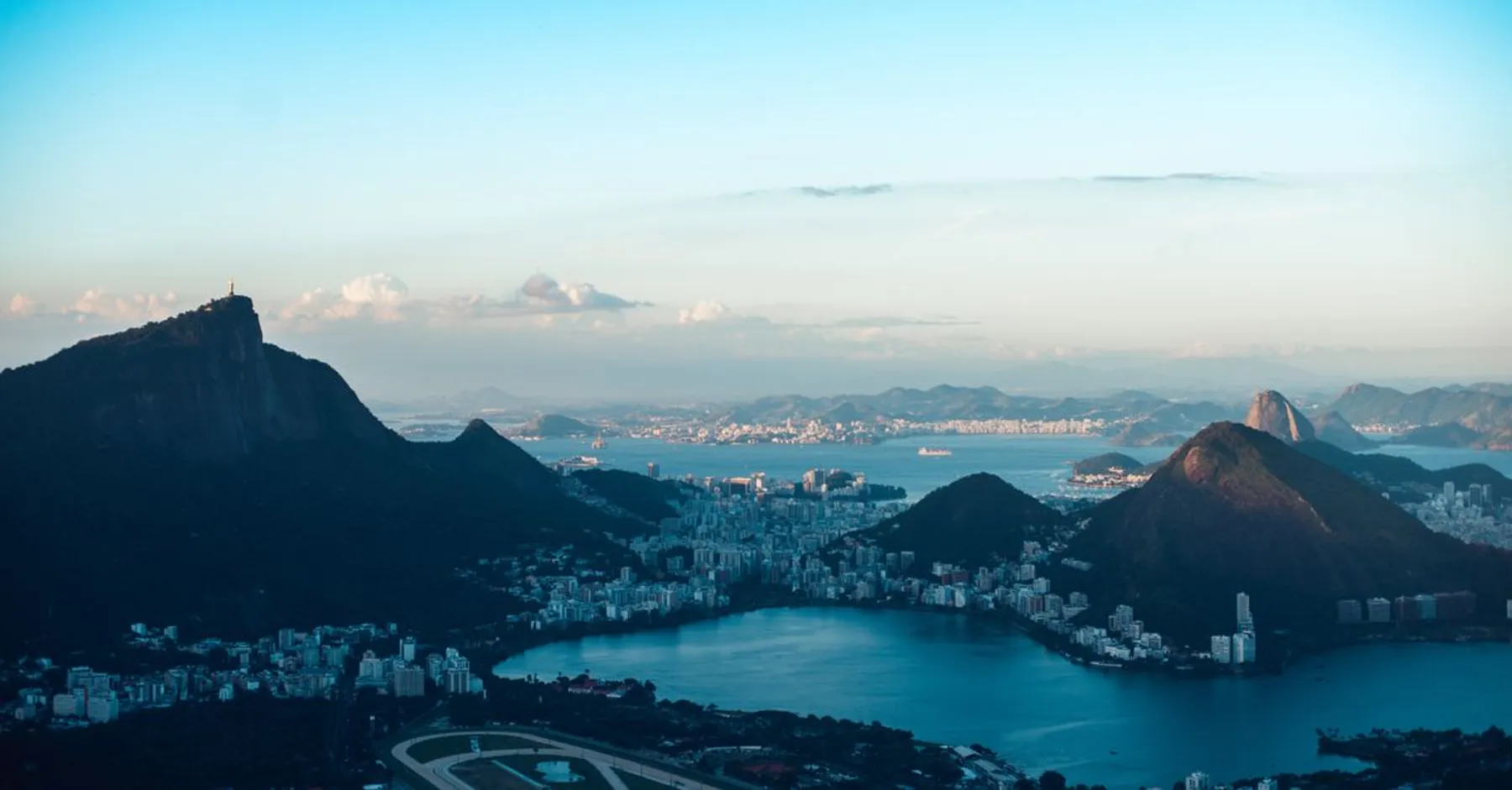 Vue de Rio de Janeiro, au Brésil