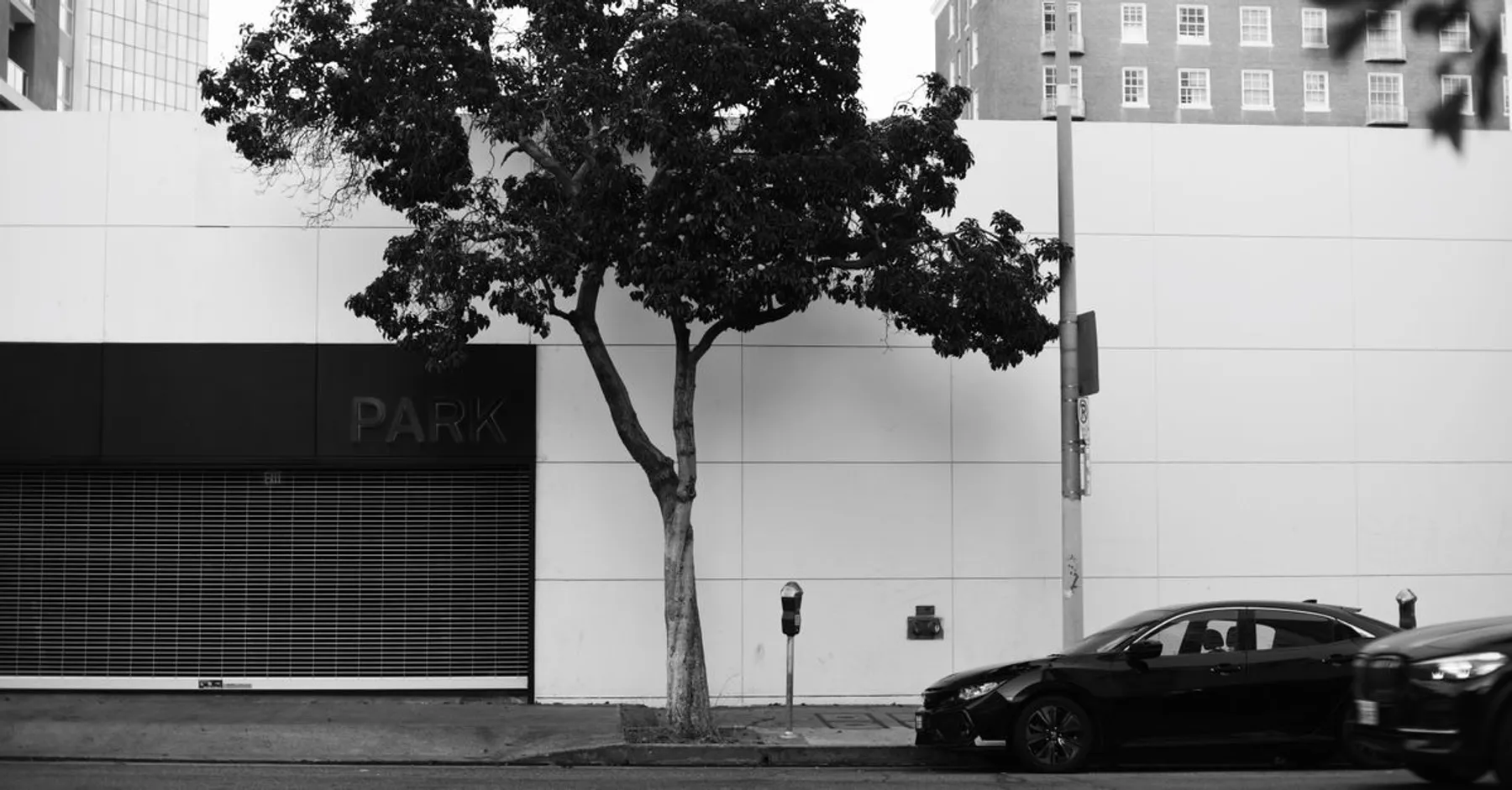 Stationnement dans une rue de Los Angeles