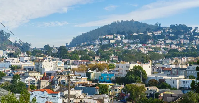 Vue insolite sur San Francisco