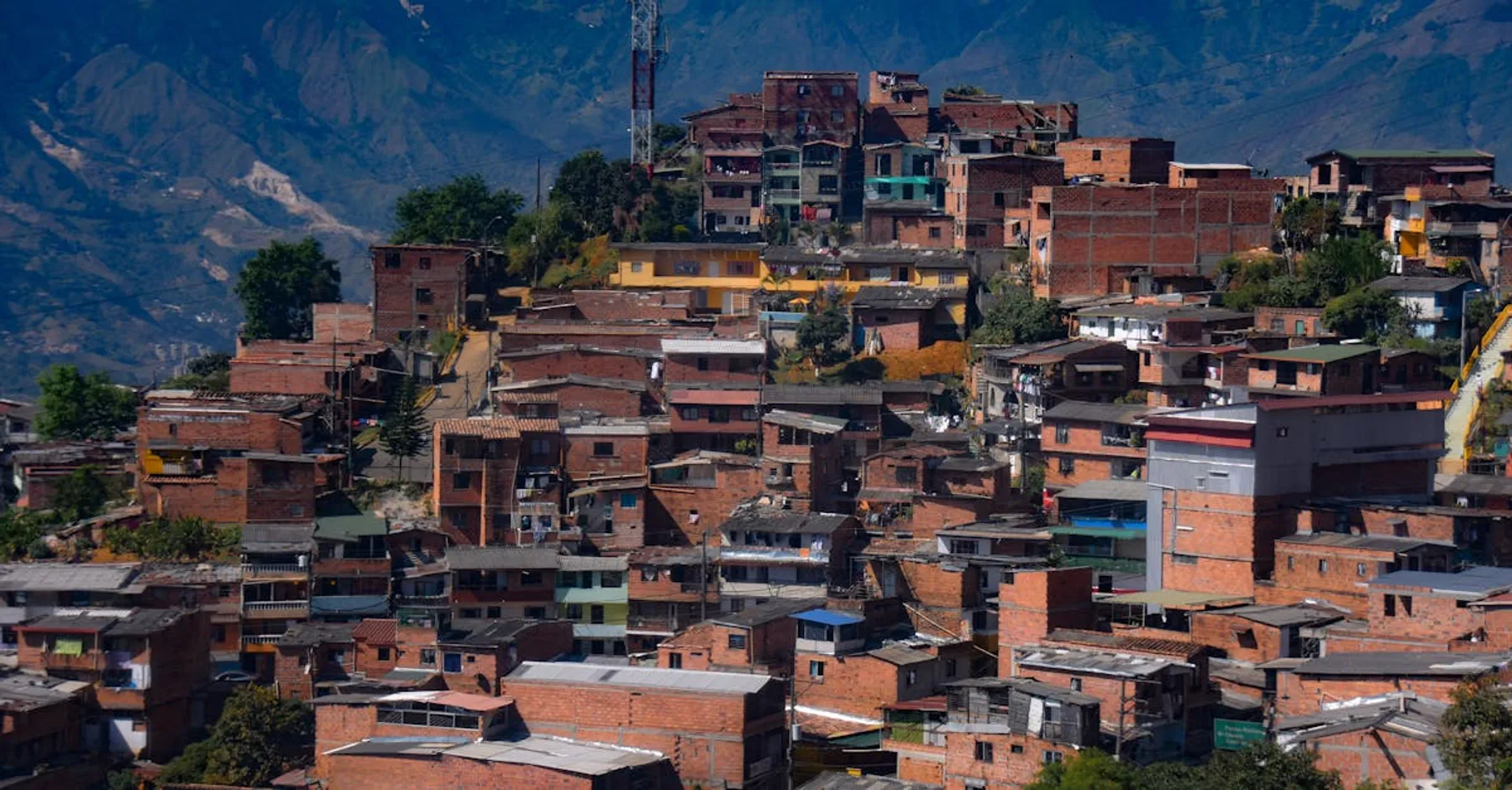 Vue de Medellín, en Colombie